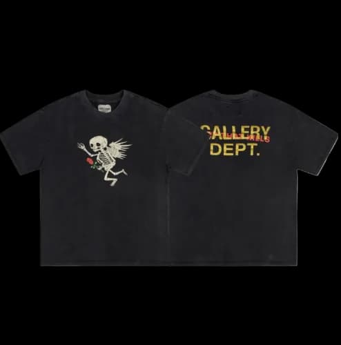 GALLERY DEPT SKULL ROSE TEE