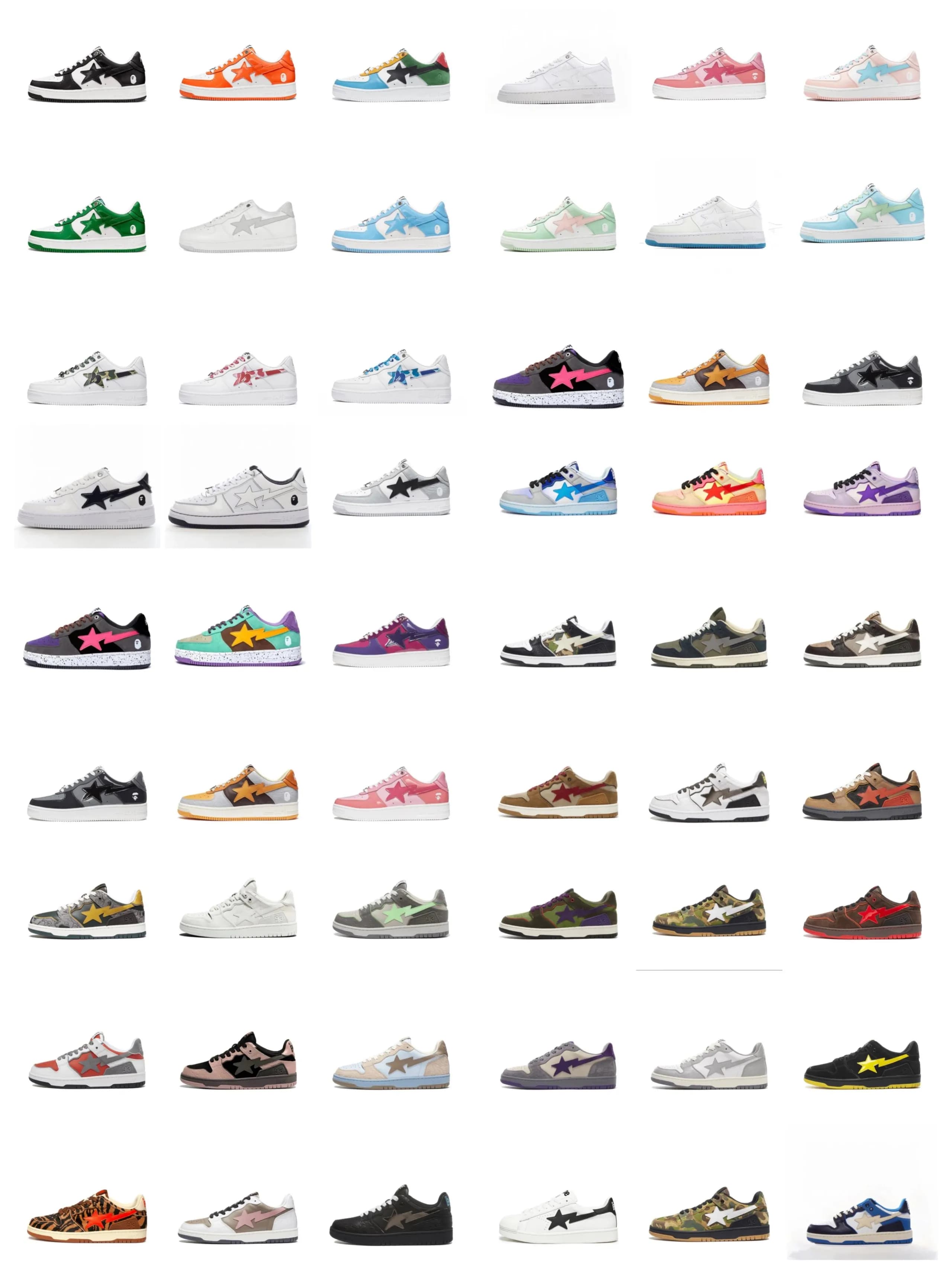 Bapesta *BEST BATCH* - OrientDig Spreadsheet
