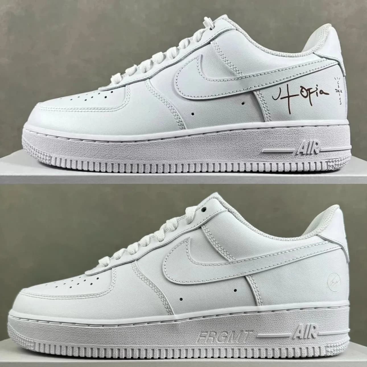 Travis Scott x NK Air Force 1's - Image 5