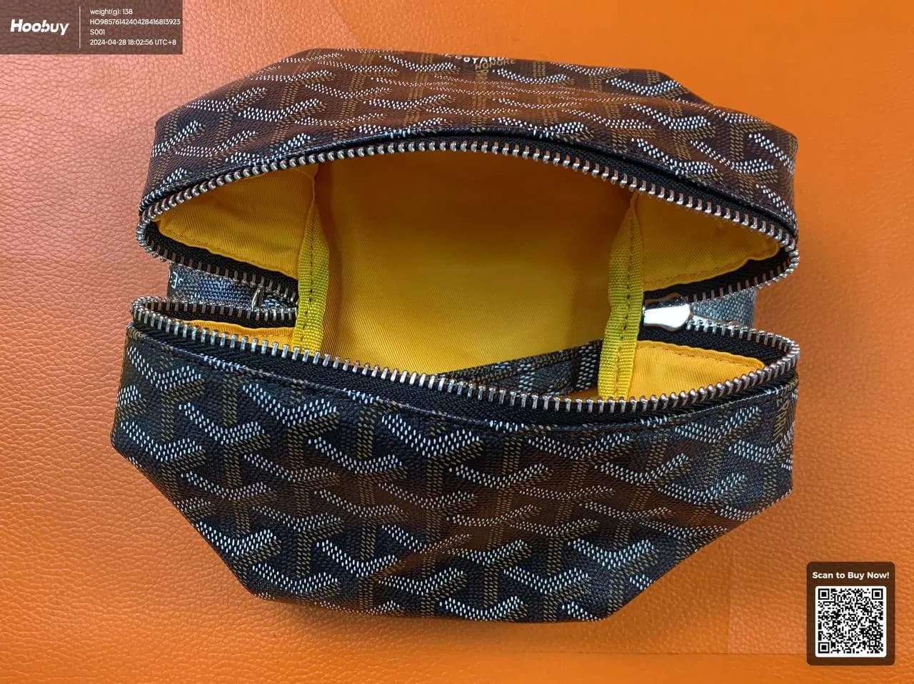 Goyard wash bag - OrientDig Spreadsheet