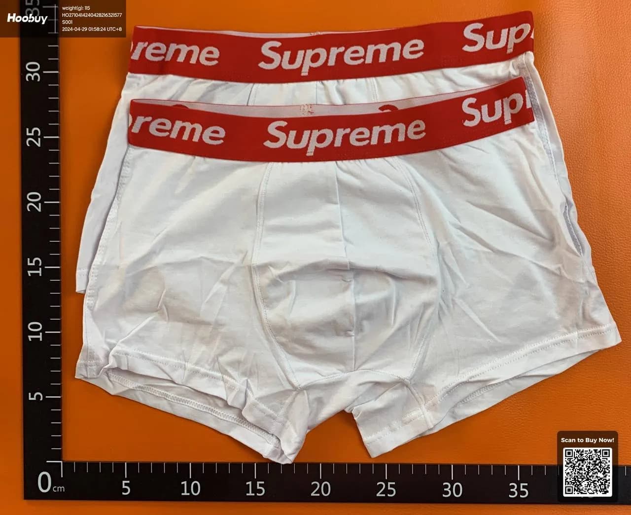 Supreme underwear - OrientDig Spreadsheet