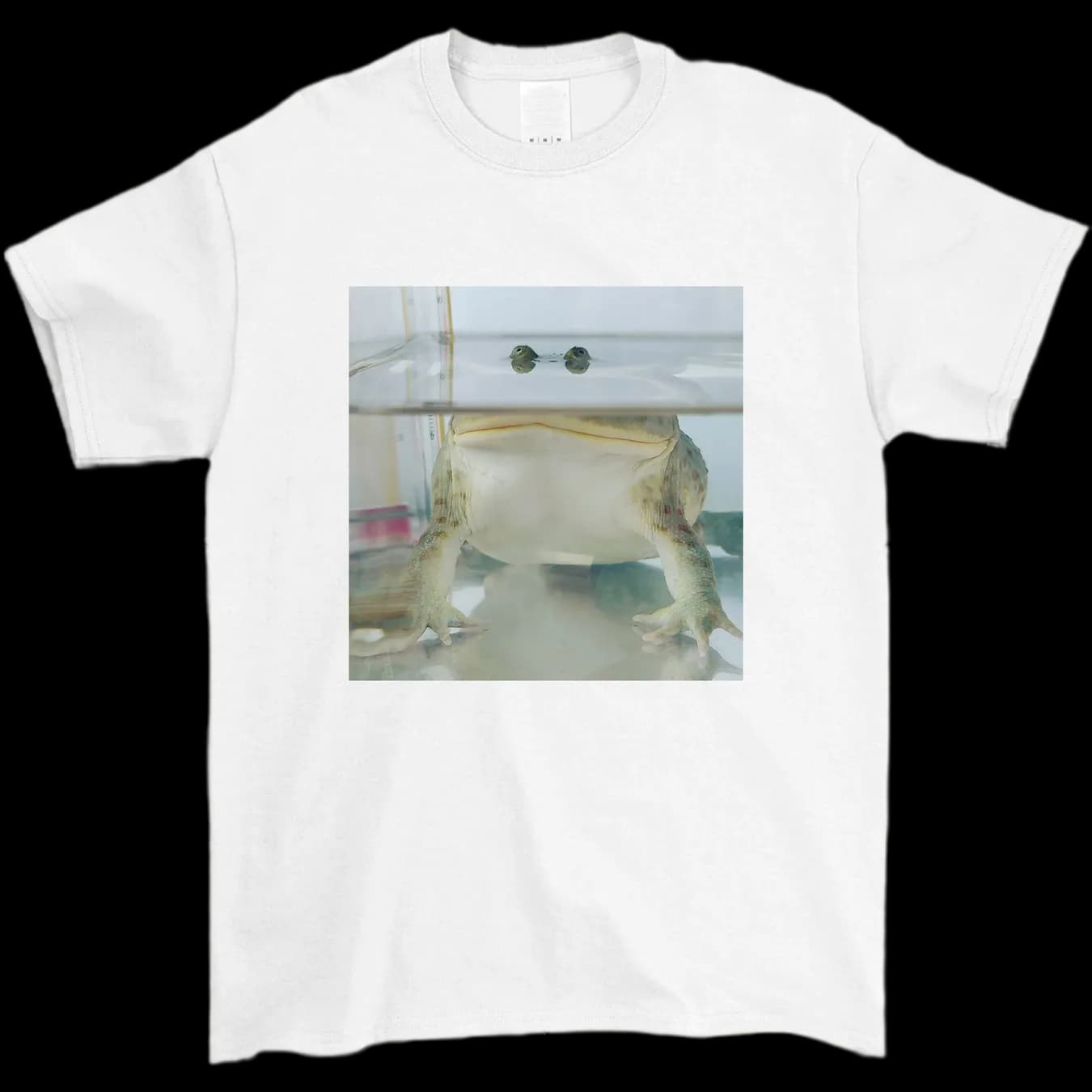 Frog in water t-shirt