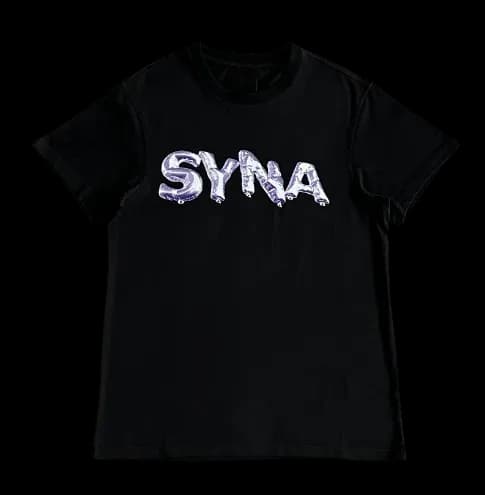 Syna World Tee Black Balloon