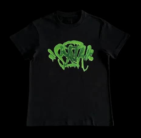 Syna World Tee Black Slime