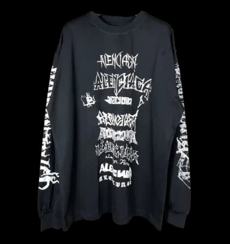 BALENCIAGA RAVER LONG SLEEVE