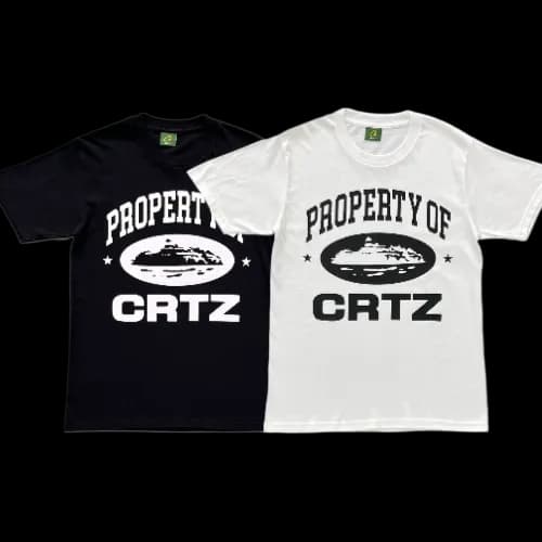 corteiz tees Property of CRTZ