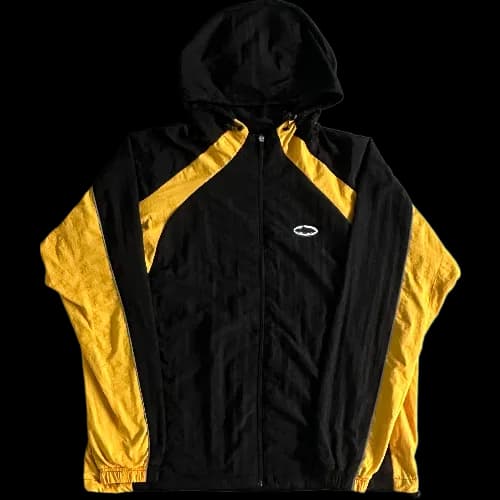 corteiz jacket Yellow and black