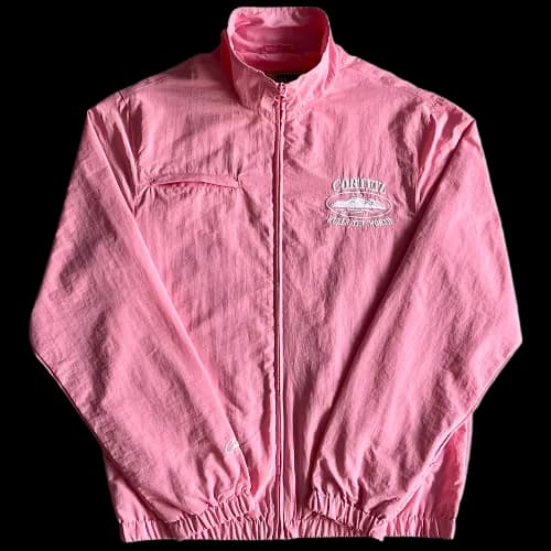 corteiz jacket suit pink shukus