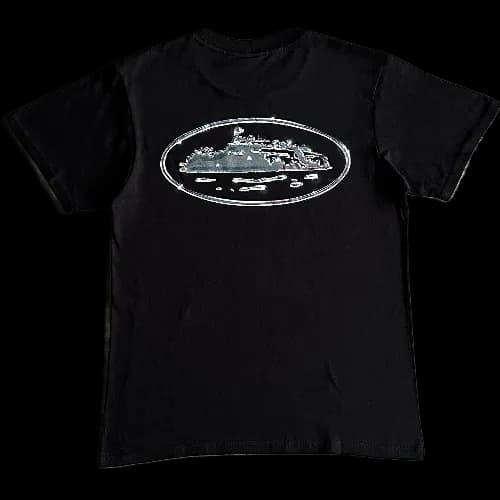 corteiz tee  Alcatraz Places + Faces CHROME