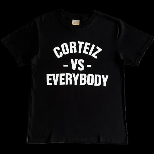 corteiz tee "corteiz vs everybody"