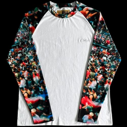 corteiz longsleeve Crowd printed