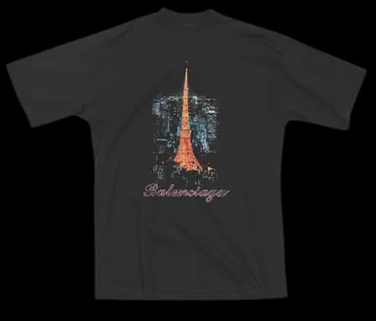 Balenciaga Paris Tees