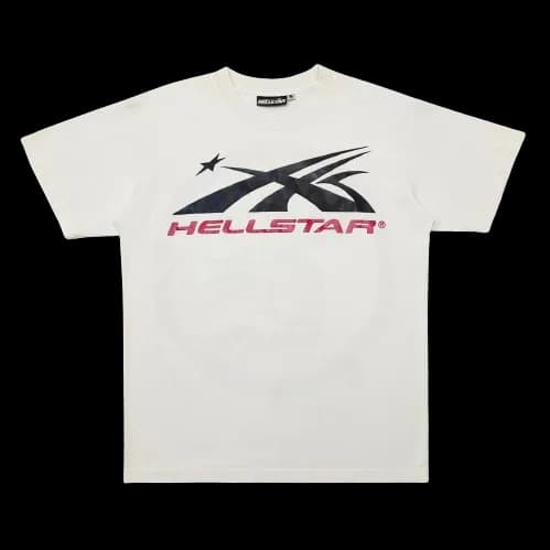 Hellstars White Red Tee
