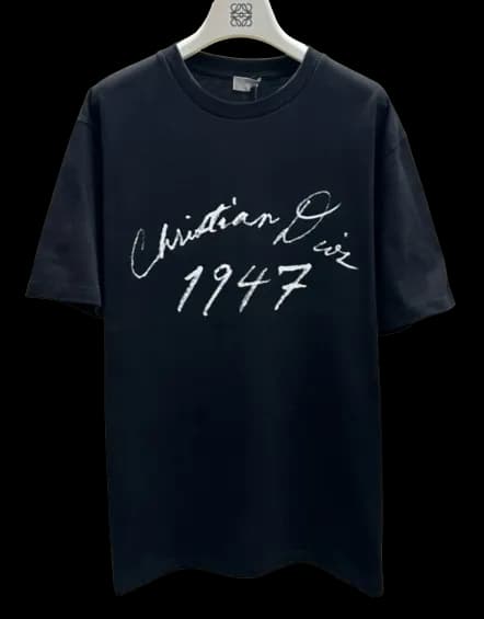 Dior 1947 Black Tee