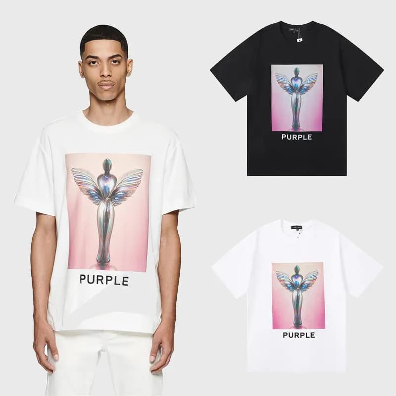 purple brand T-shirt