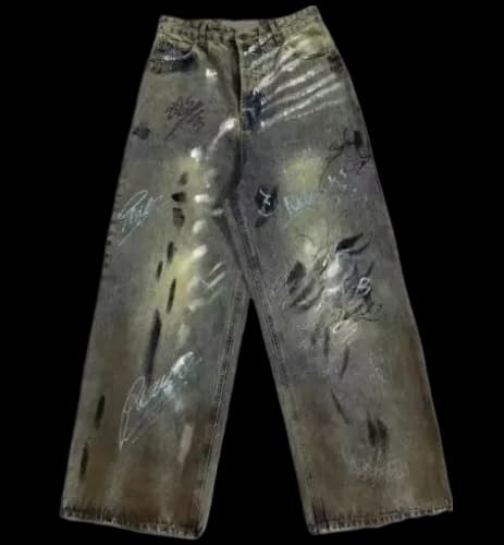 Balenciaga Graffiti Denim