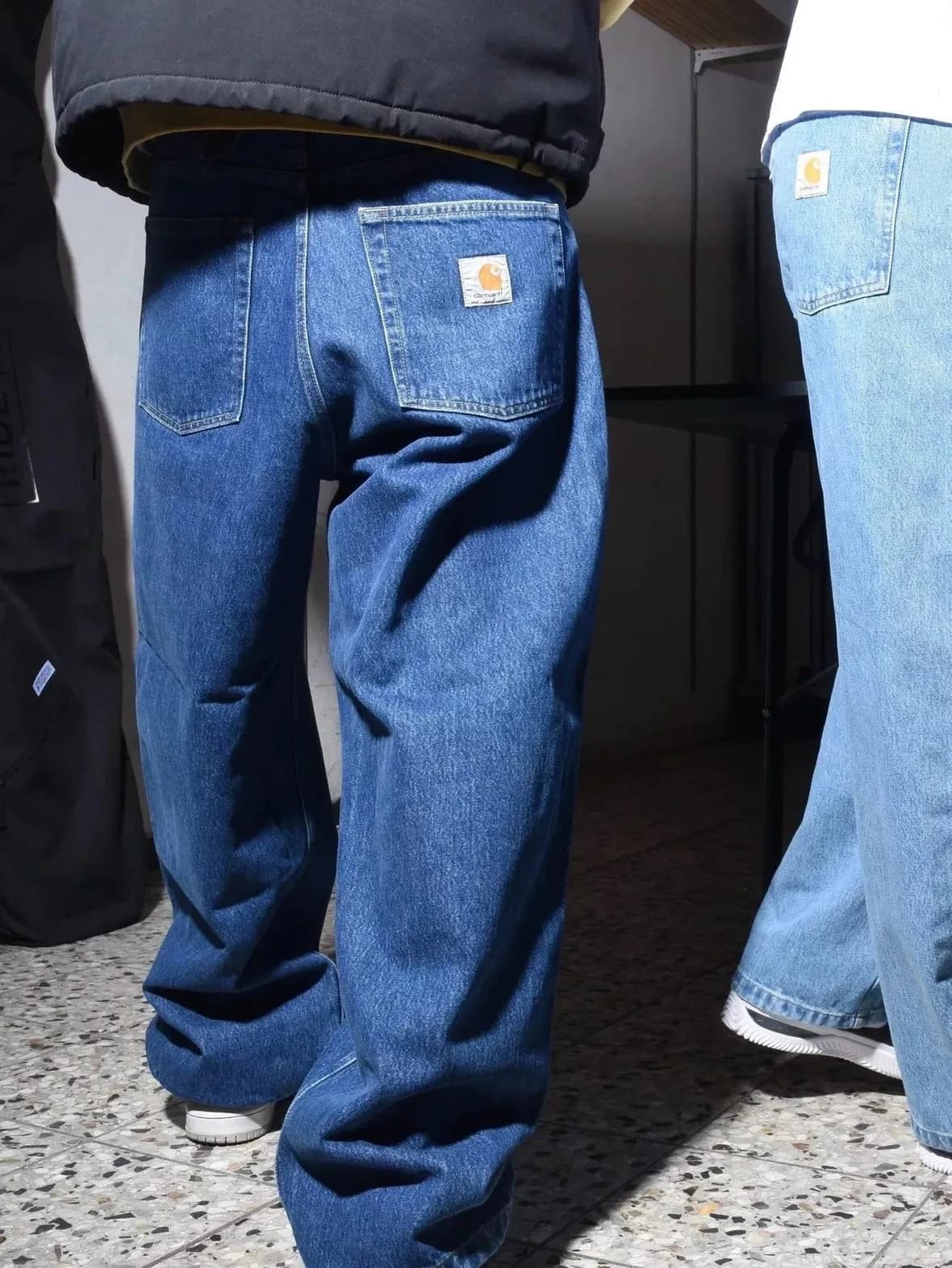 Carhartt WIP Landon pants百搭经典logo标休闲直筒牛仔长裤 (63)