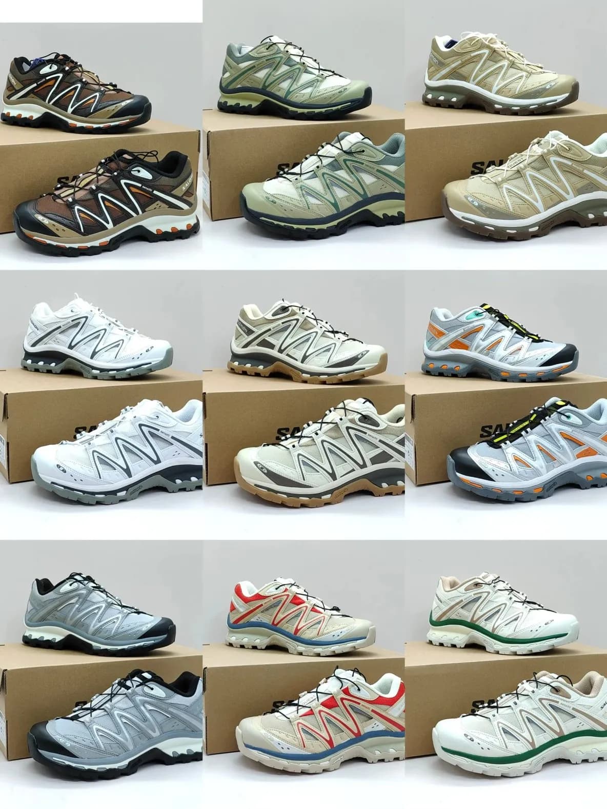 Salomon XT-Quest ADV ” Beige “ 萨洛蒙 探索者系列户外越野跑鞋 
 (46)
