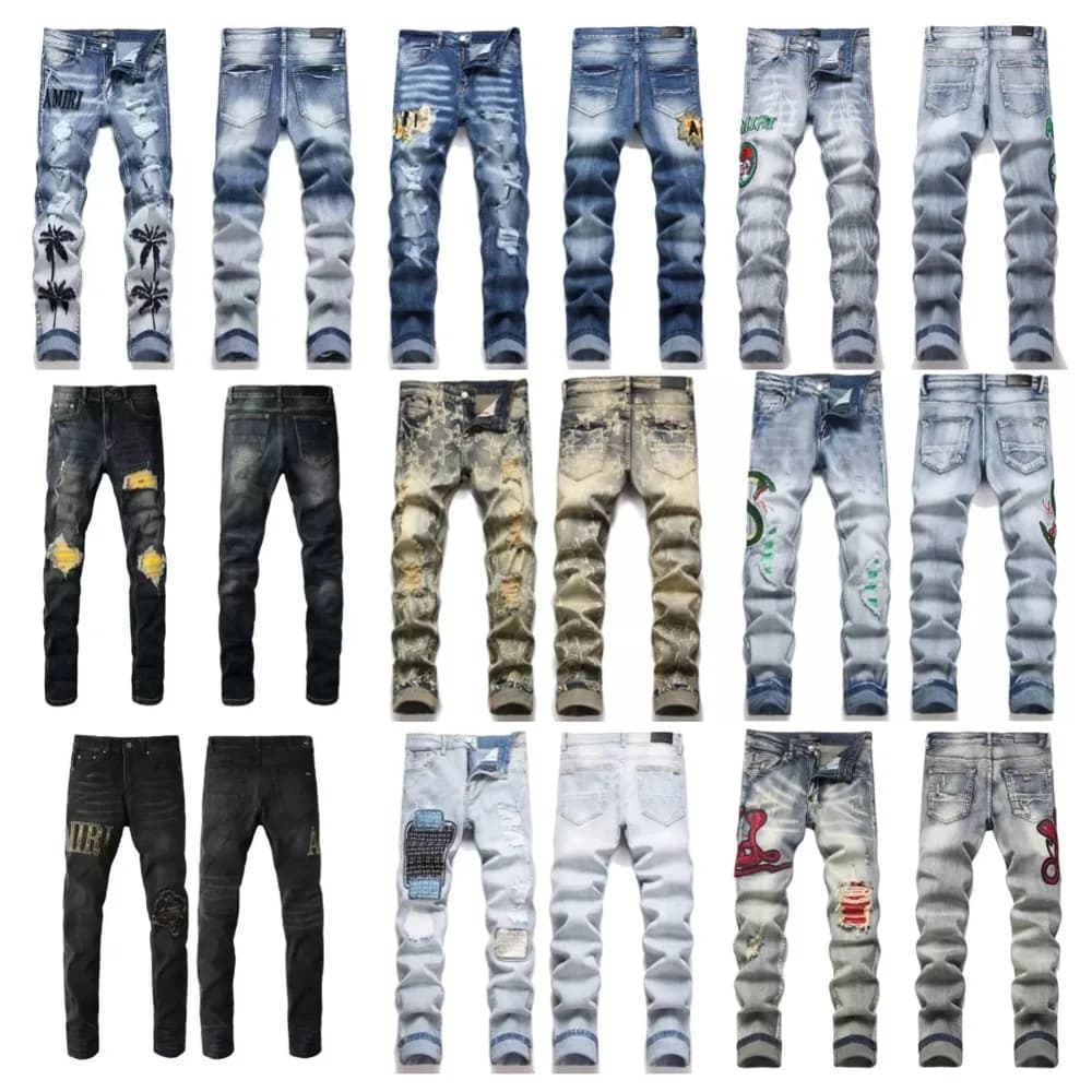 Amiri Distressed Jeans Collection - OrientDig Spreadsheet