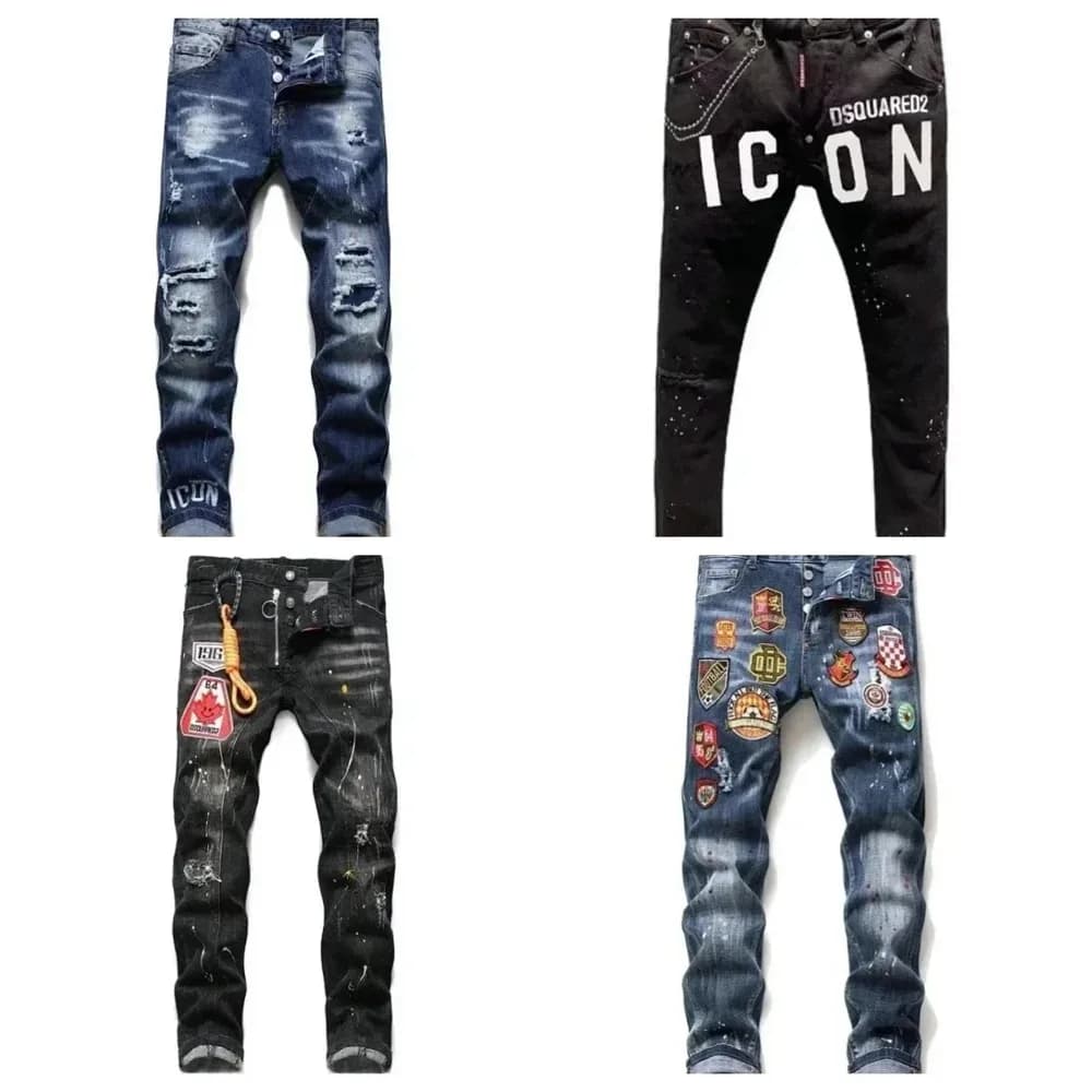 Dsquared2 Icon Distressed Jeans - OrientDig Spreadsheet