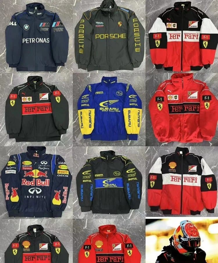 F1 Racing Jacket - OrientDig Spreadsheet