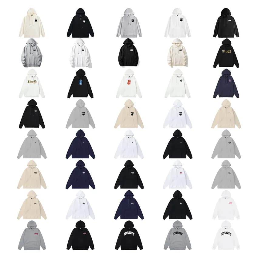 Stussy Hoodie Collection - OrientDig Spreadsheet
