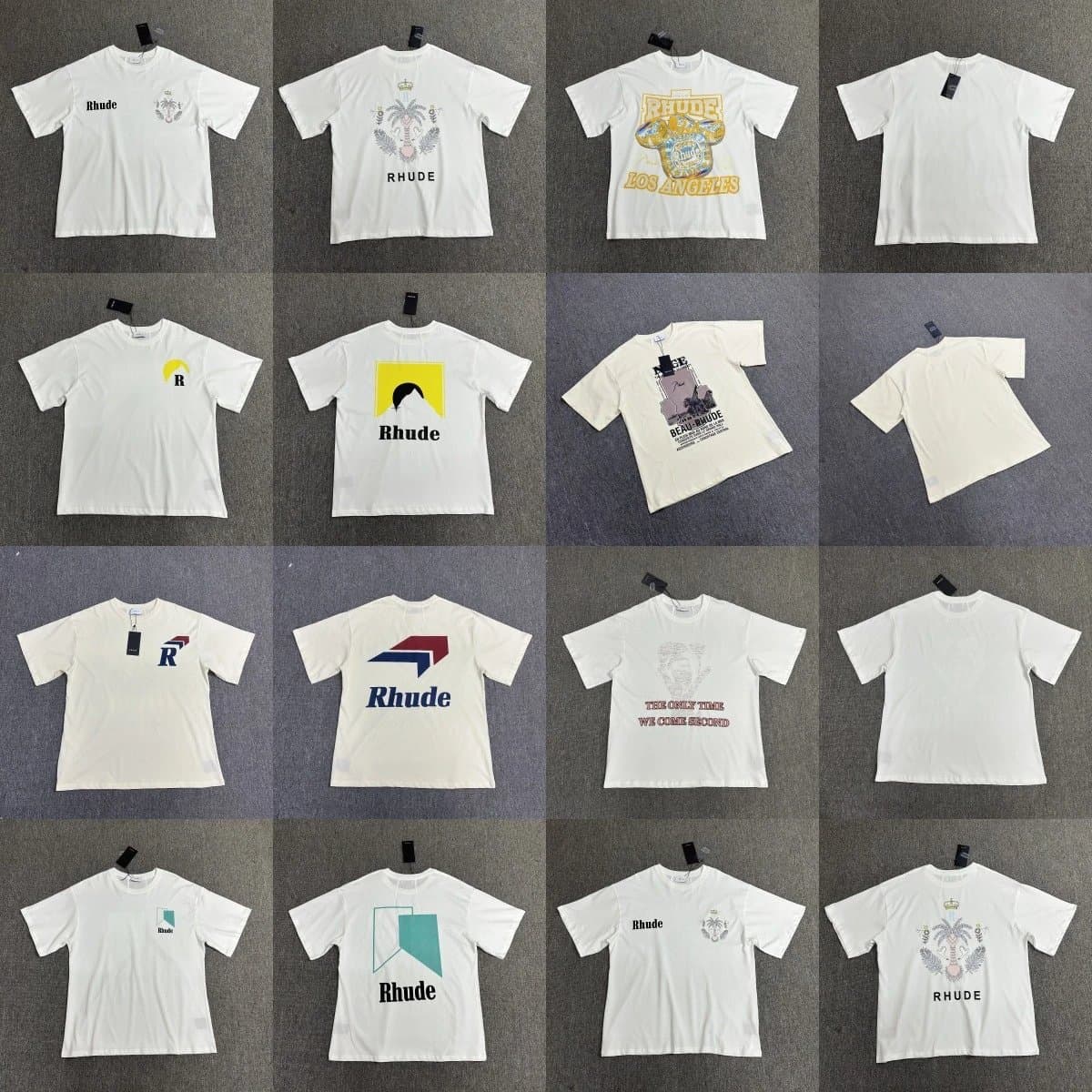 RHUDE Logo T-Shirt - OrientDig Spreadsheet
