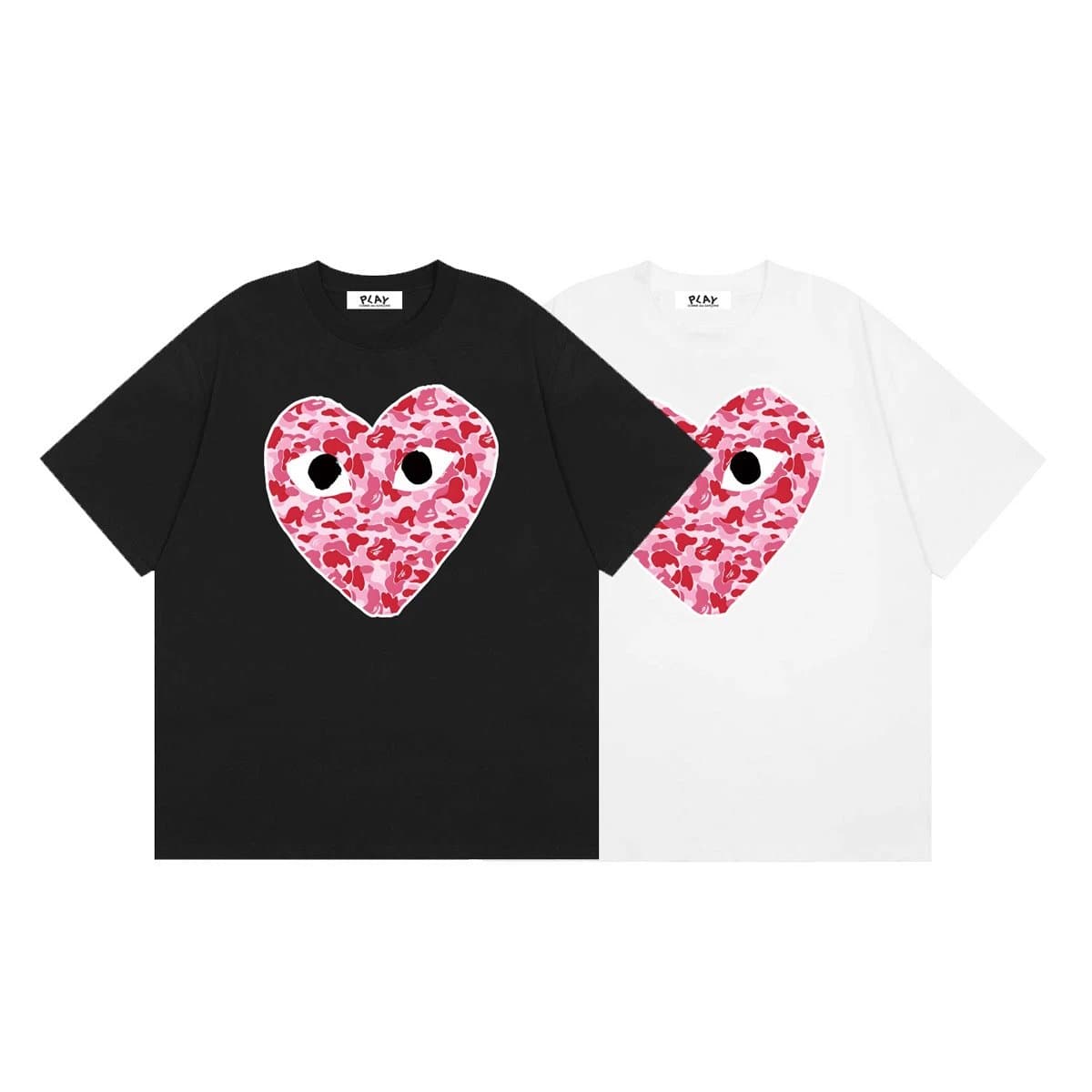 CDG Play Letter Print T-Shirt - OrientDig Spreadsheet