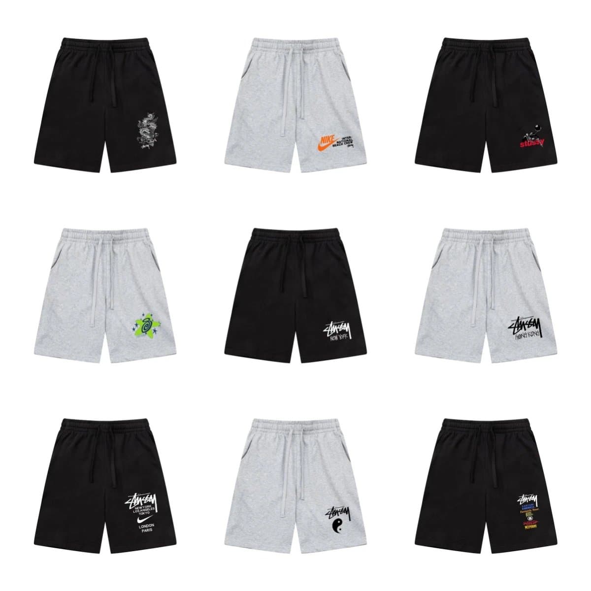 Stussy-Style Cotton Shorts - OrientDig Spreadsheet