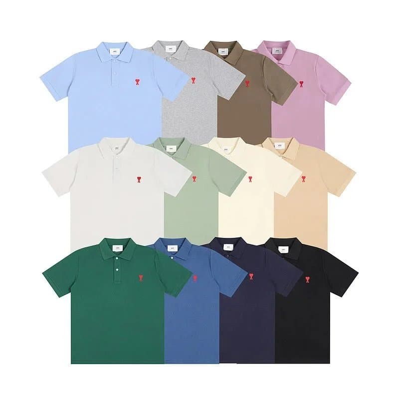 Heart Embroidered Polo Shirt - OrientDig Spreadsheet