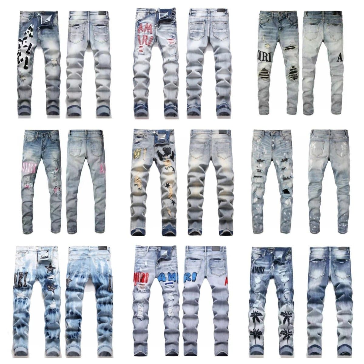 AM-Style Patch Denim Jeans - OrientDig Spreadsheet