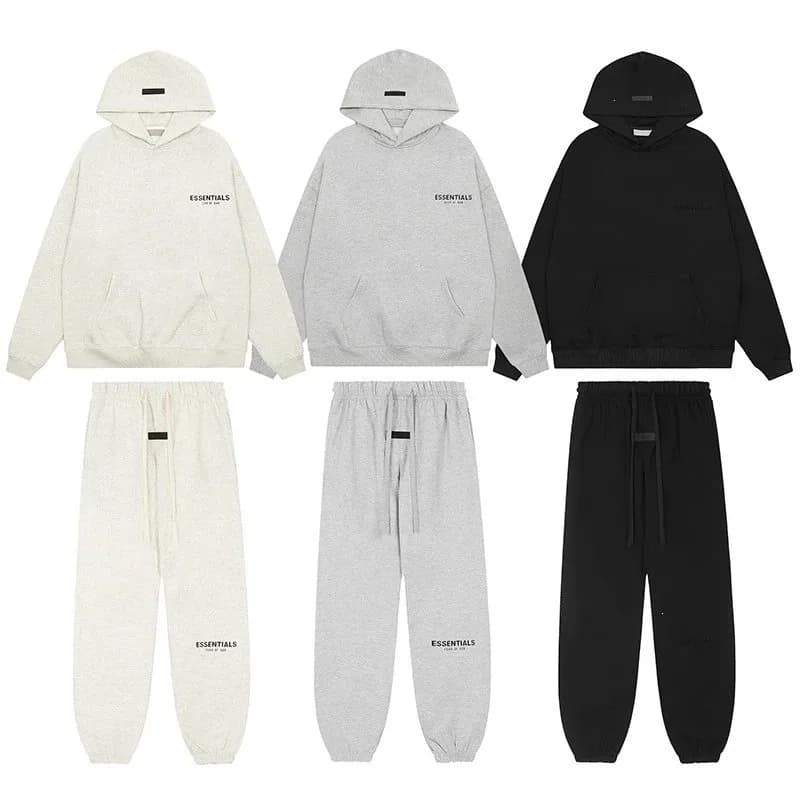 Fear of God Essentials Hoodie & Sweatpants Set - OrientDig Spreadsheet