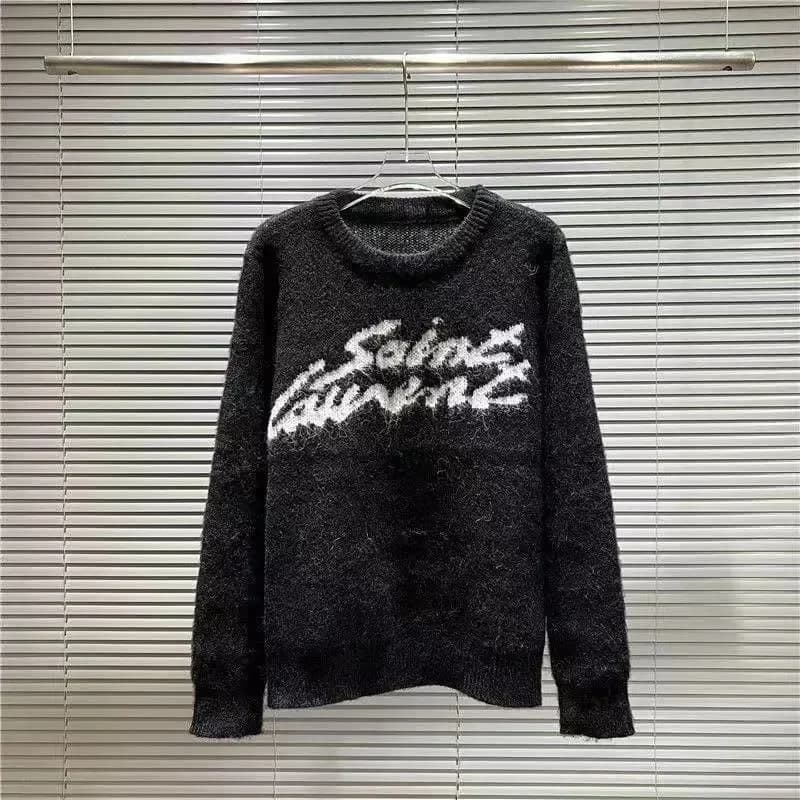 Saint Laurent Signature Mohair Knit Sweater - OrientDig Spreadsheet