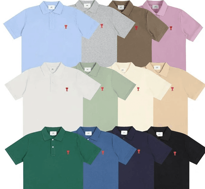 Ami-Style Heart Logo Polo - OrientDig Spreadsheet