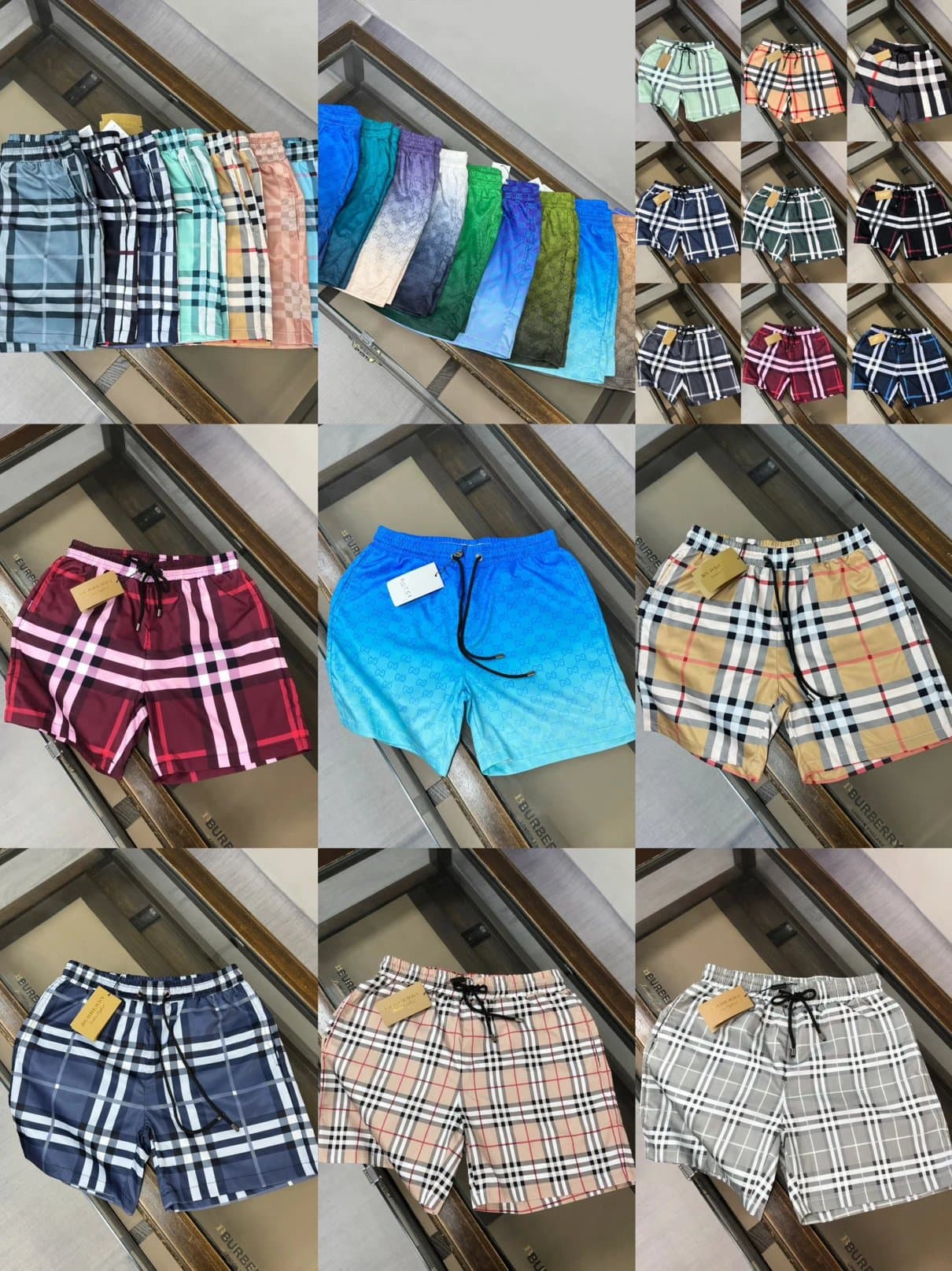 Checked Swim Shorts Collection - OrientDig Spreadsheet