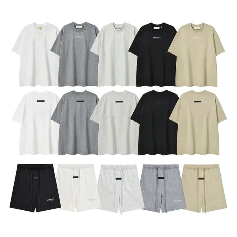 Essentials Style Silver Print Tee Set - OrientDig Spreadsheet
