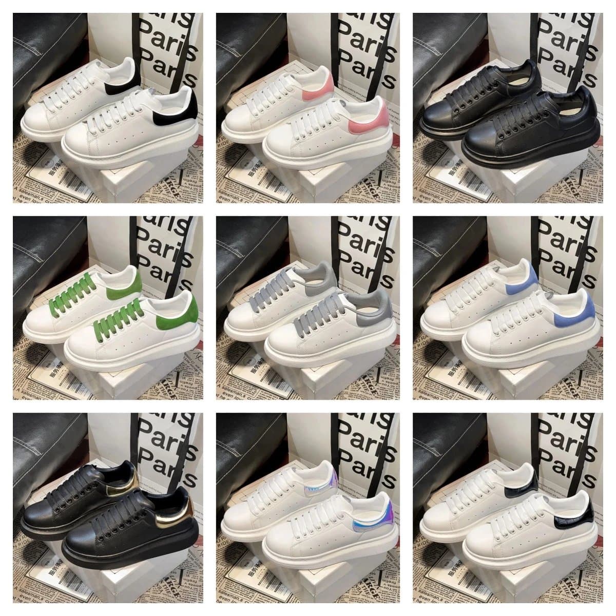 Unisex White Leather Sneakers - OrientDig Spreadsheet