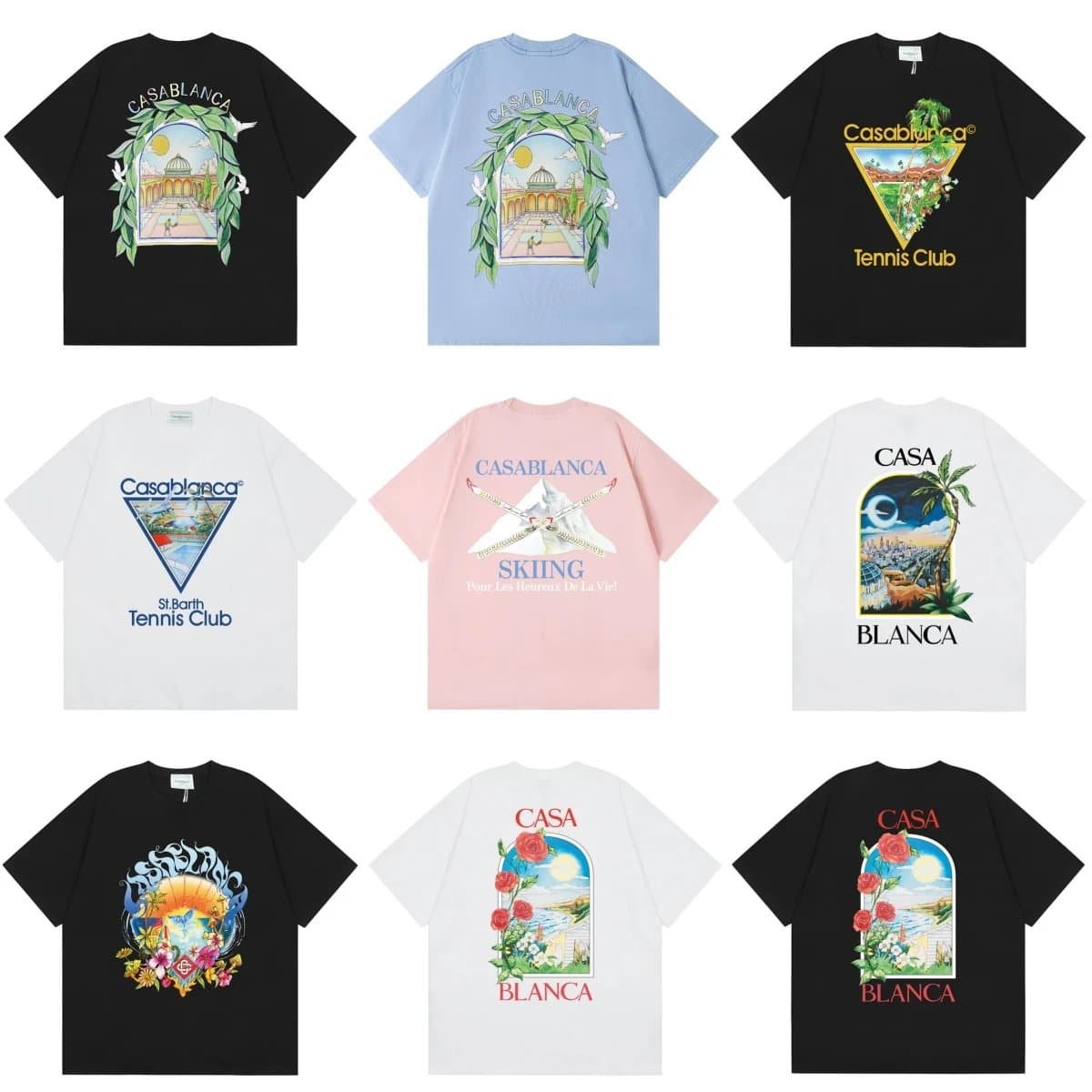 Starry Castle Graphic Tee - OrientDig Spreadsheet