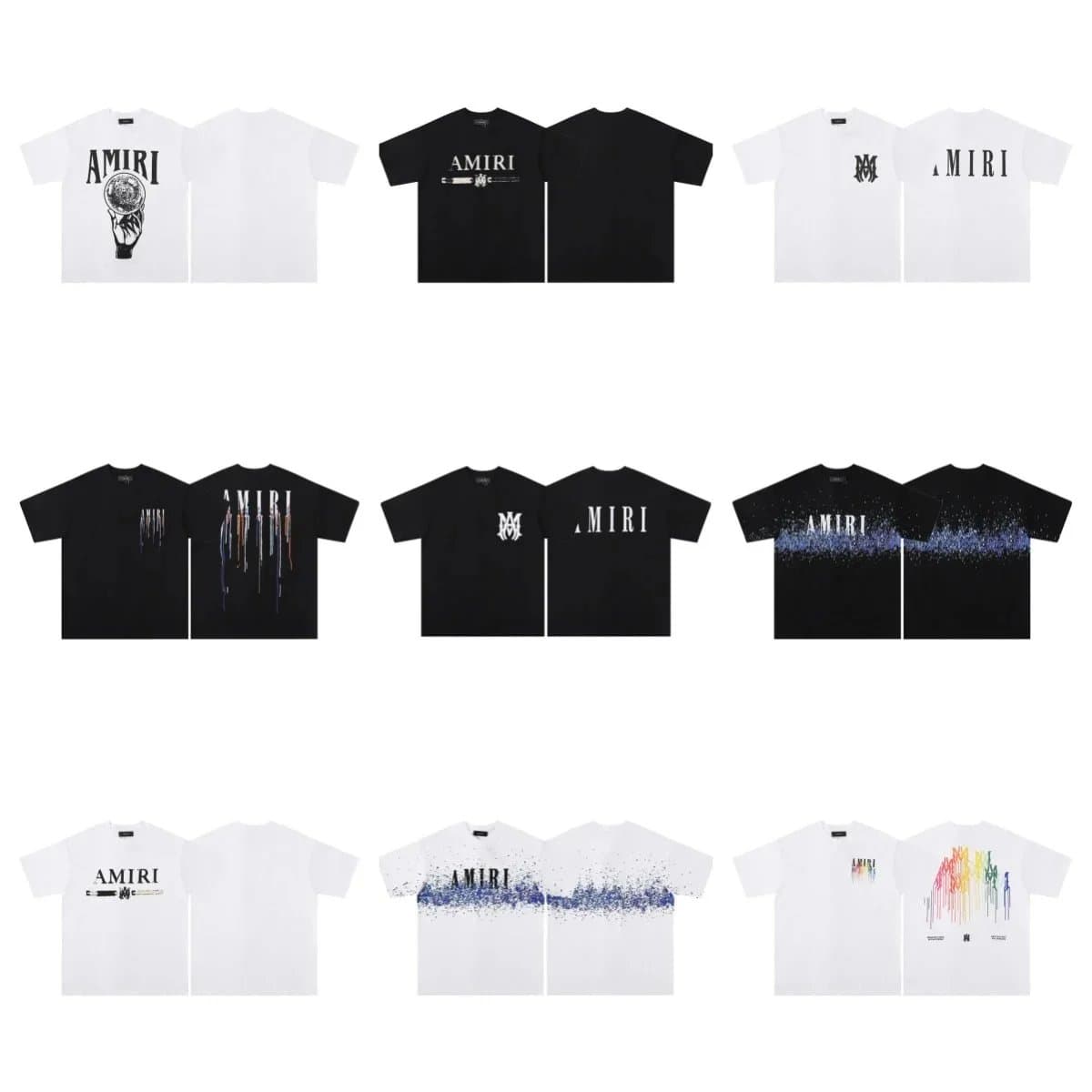 Splatter Letter Print Tee - OrientDig Spreadsheet