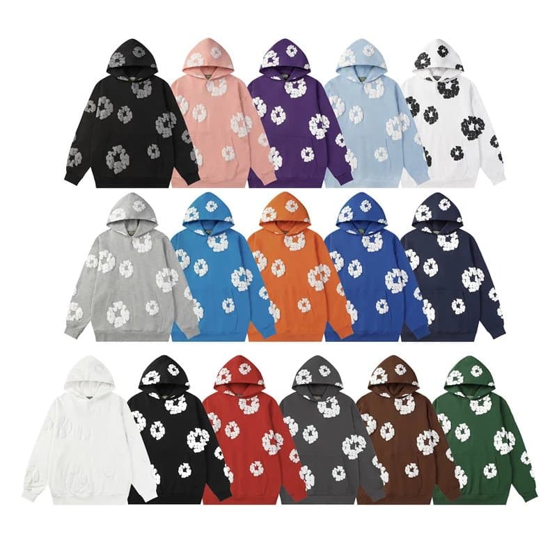 Puff Print Terry Hoodie - OrientDig Spreadsheet