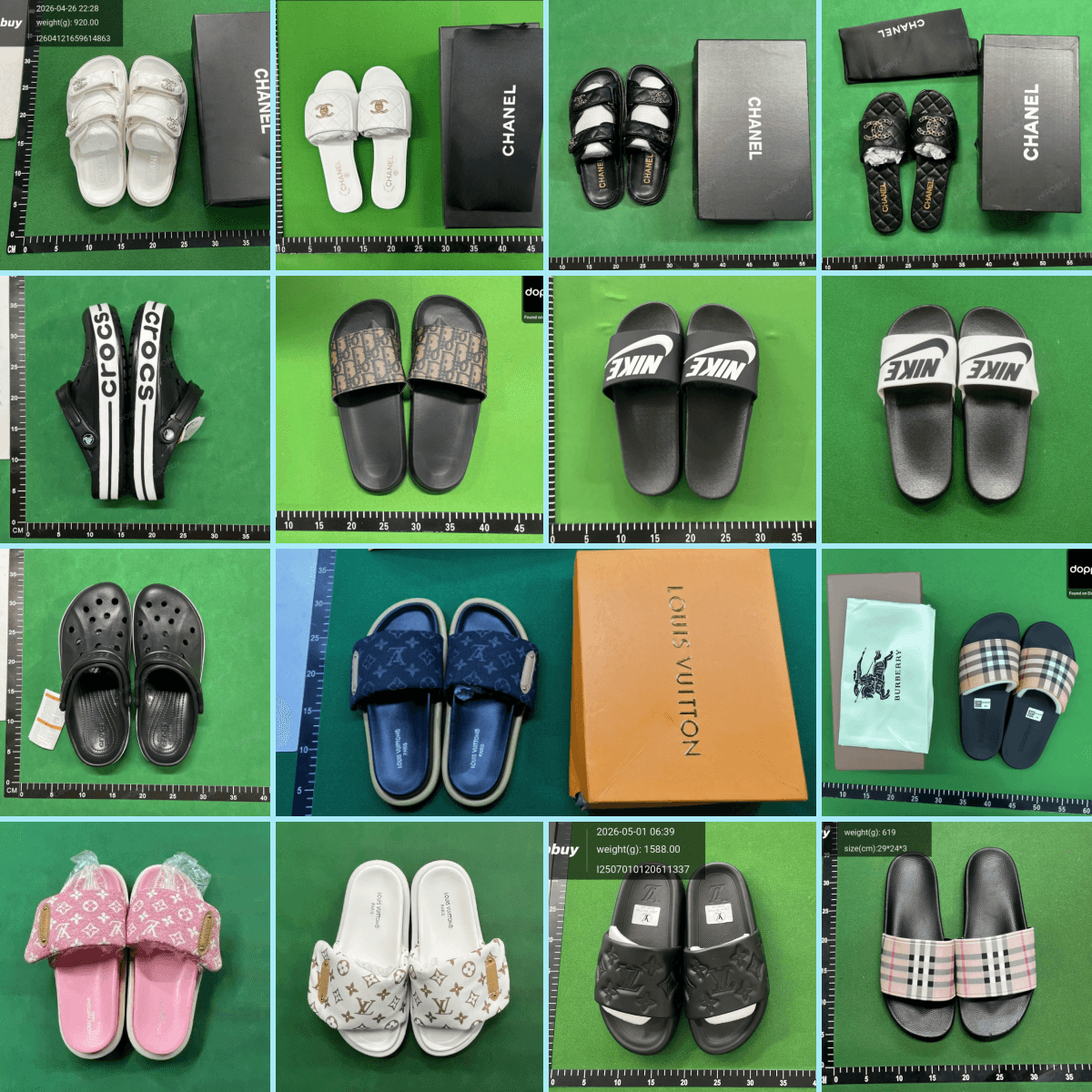 Soft Sole Couple Slides - OrientDig Spreadsheet