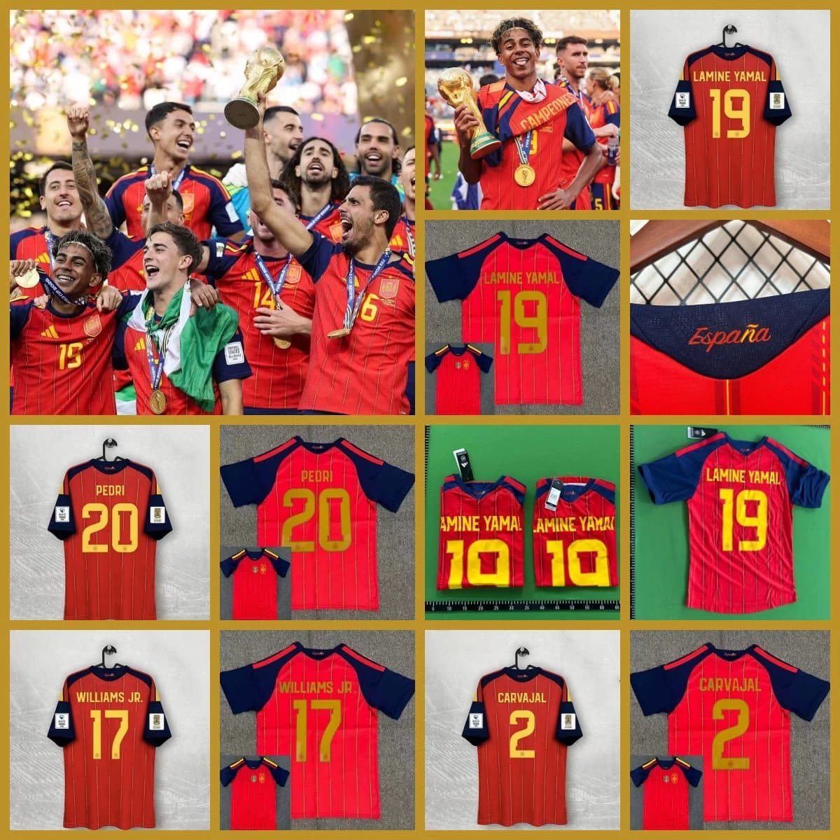 Spain Two-Star Fan Jersey - OrientDig Spreadsheet