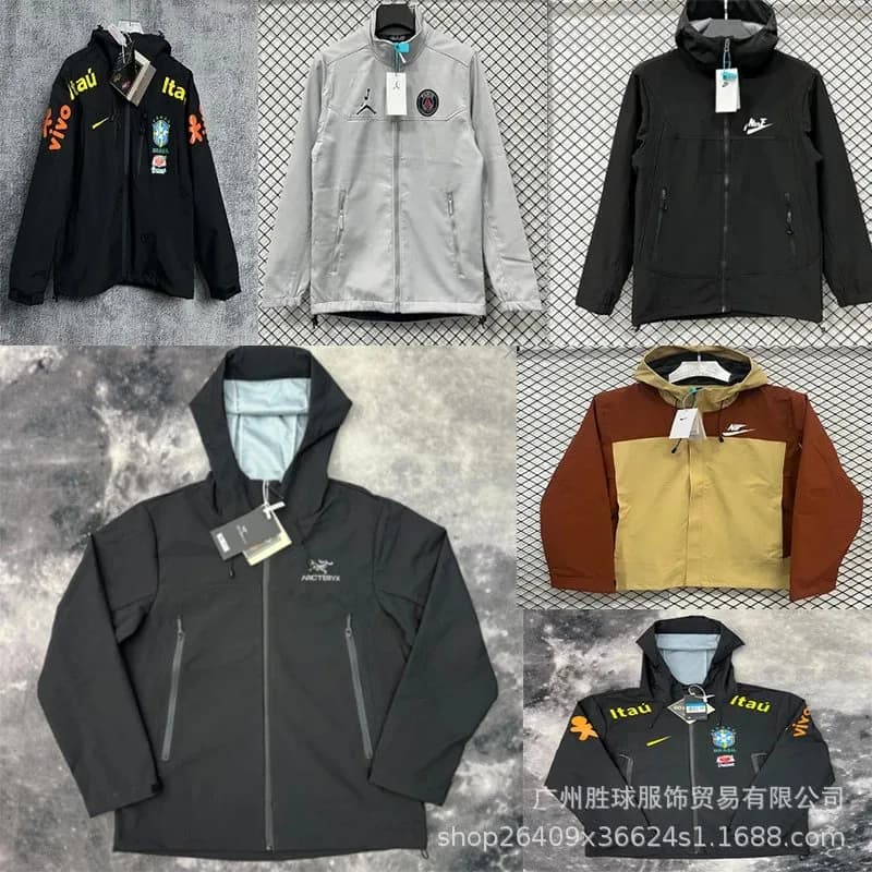 Football Club-Style Windbreaker Collection - OrientDig Spreadsheet