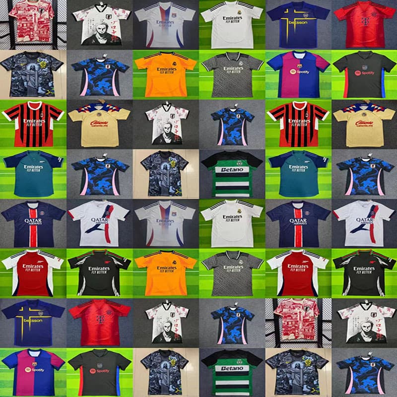 24-25 New Club Arsenal Home Real Madrid Home AC Home Lyon Home Brazilian Goddess - OrientDig Spreadsheet