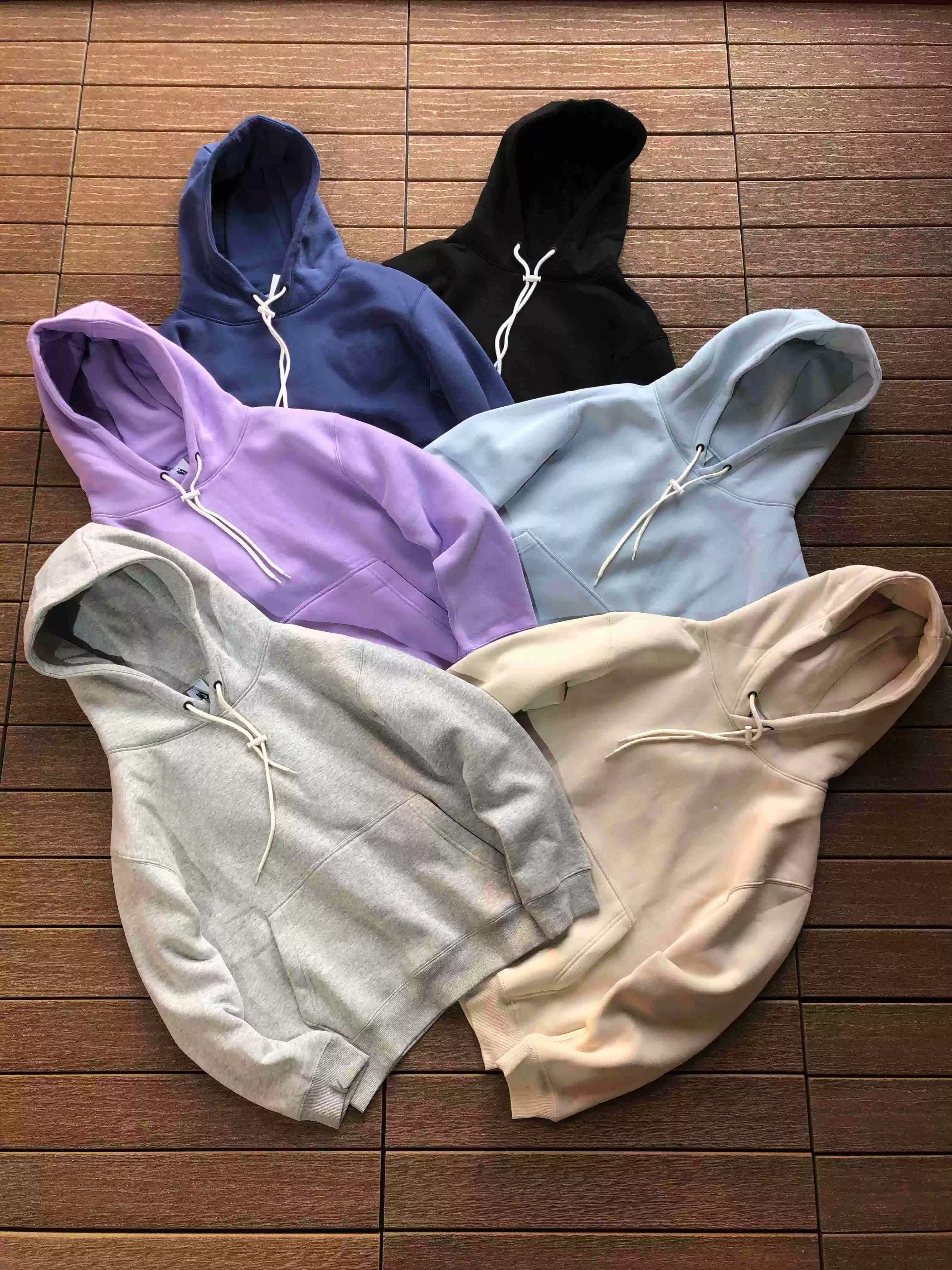 55左沟8色带兜帽衫金