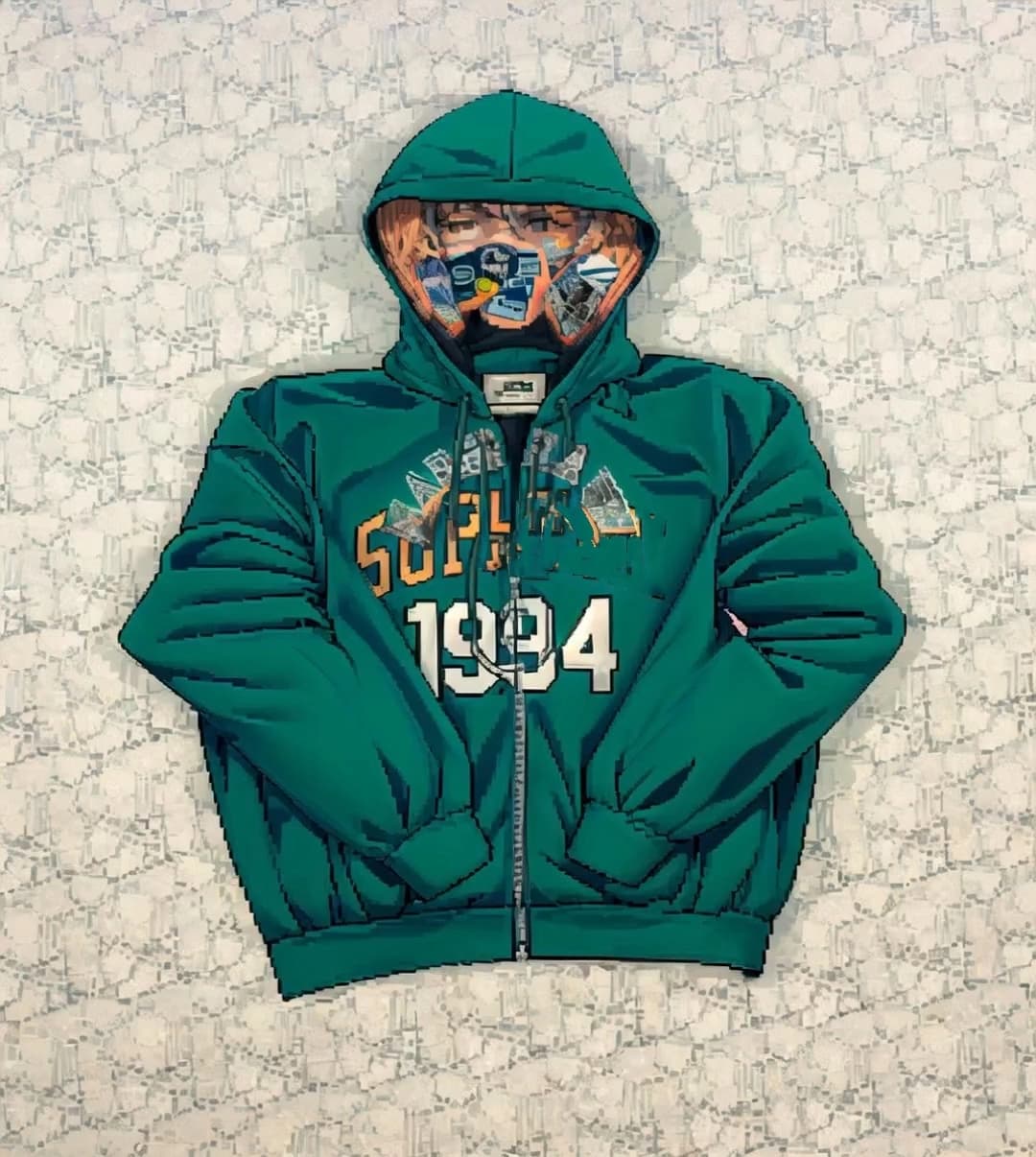 Tiger 客户定制s*mm6style zip up hoodie火焰骷髅头 - OrientDig Spreadsheet