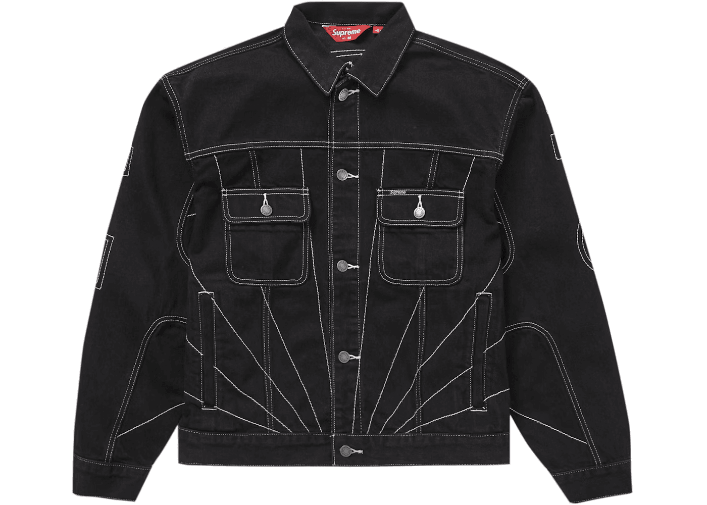 Supreme Radial Embroidered Denim