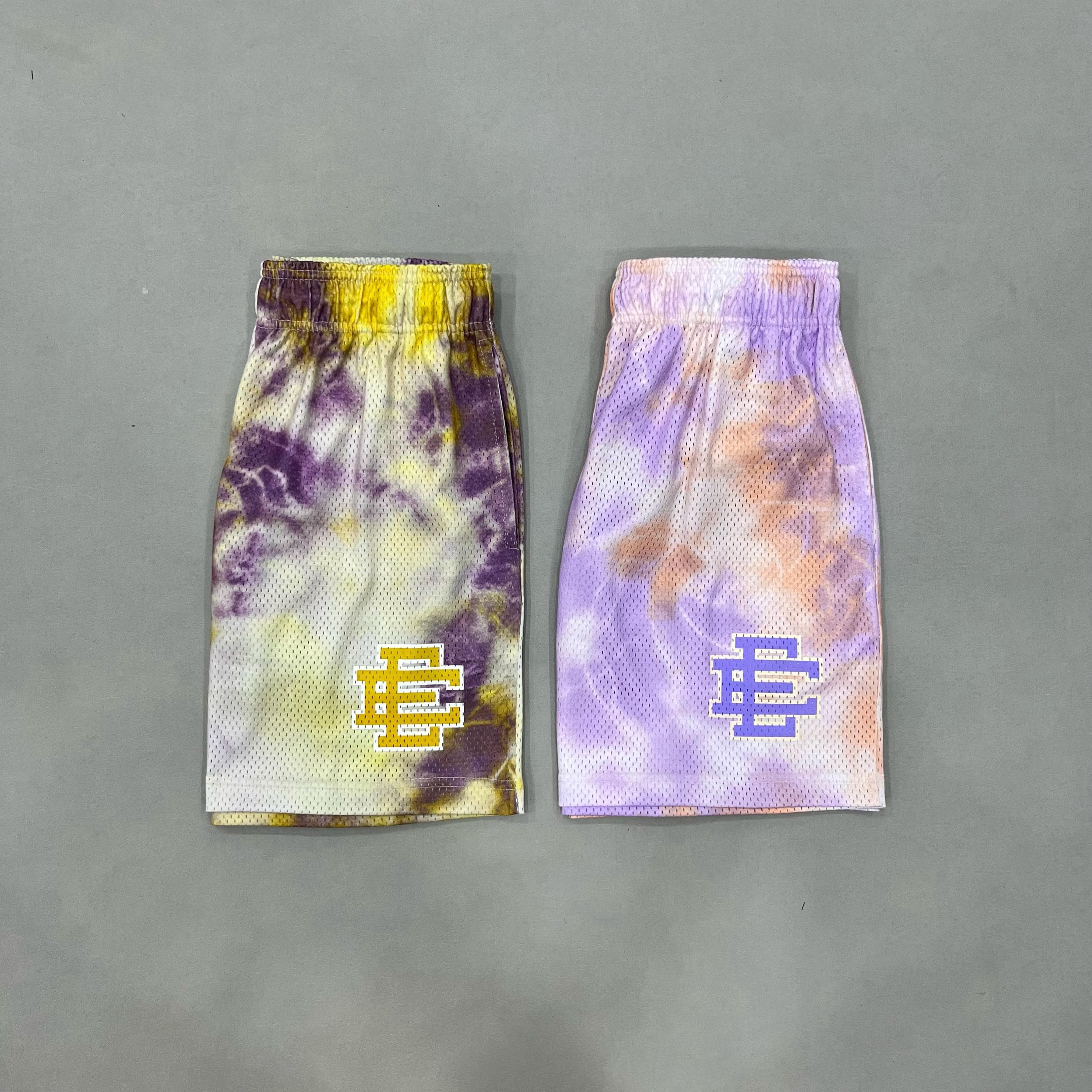 EE Basic Short(Lavender Tie Dye/Blue)