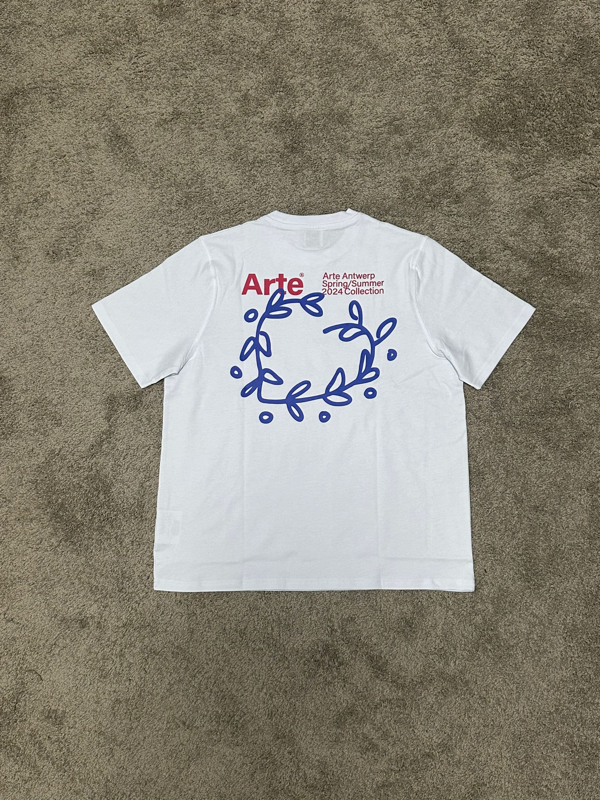 Arte 2024 Tee Leave White/Black