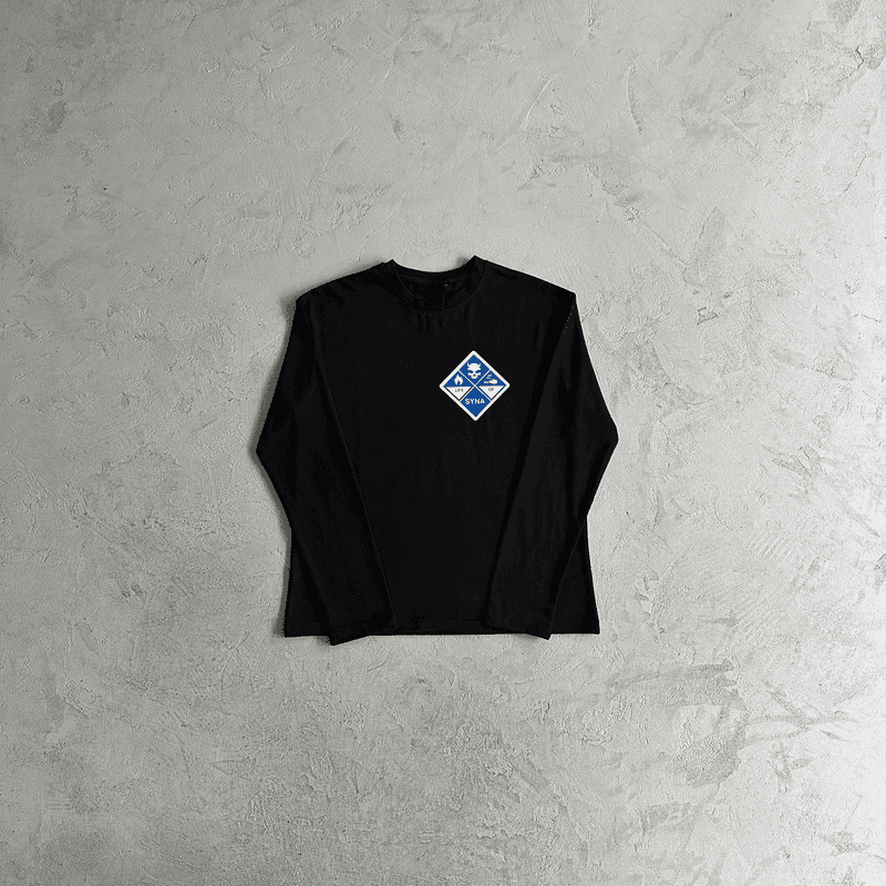 Syna HAZARD LS TEE-black